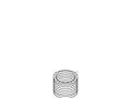 KOHLER Nipple, 1 1/2 X 1 3/4, K-64703
