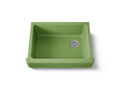 KOHLER K-6486-34 Whitehaven 29-1/2" Undermount Single-Bowl Farmhouse Kitchen Sink - Fresh Green