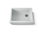 KOHLER K-6486-95 Whitehaven 29-1/2" Undermount Single-Bowl Farmhouse Kitchen Sink - Ice Grey