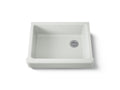 KOHLER K-6486-FF Whitehaven 29-1/2" Undermount Single-Bowl Farmhouse Kitchen Sink - Sea Salt