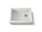 KOHLER K-6486-FF Whitehaven 29-1/2" Undermount Single-Bowl Farmhouse Kitchen Sink - Sea Salt