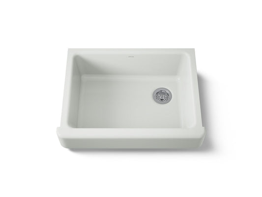 KOHLER K-6486-FF Whitehaven 29-1/2" undermount single-bowl farmhouse kitchen sink - Sea Salt