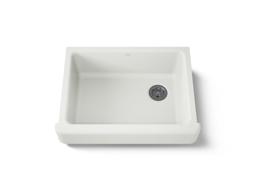 KOHLER K-6486-NY Whitehaven 29-1/2" Undermount Single-Bowl Farmhouse Kitchen Sink - Dune