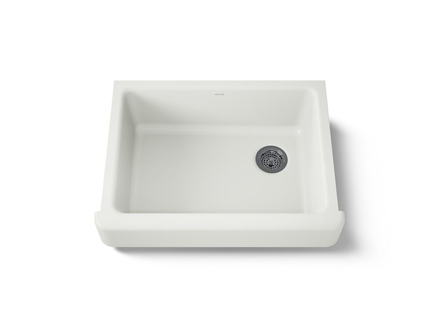 KOHLER K-6486-NY Whitehaven 29-1/2" undermount single-bowl farmhouse kitchen sink - Dune