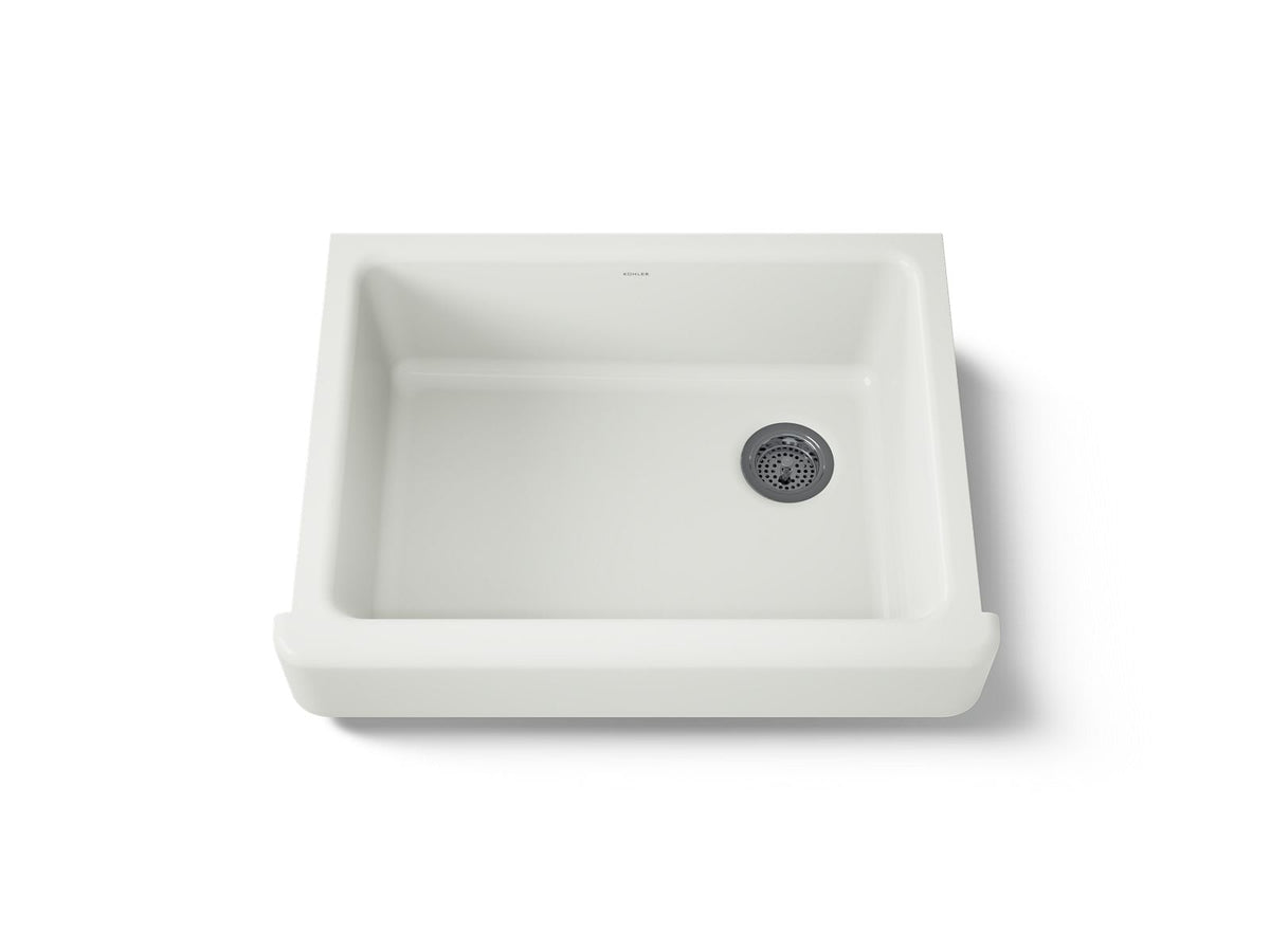 KOHLER K-6486-NY Whitehaven 29-1/2" Undermount Single-Bowl Farmhouse Kitchen Sink - Dune