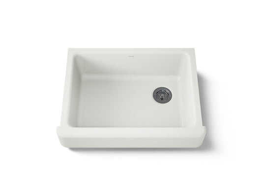 KOHLER K-6486-NY Whitehaven 29-1/2" undermount single-bowl farmhouse kitchen sink - Dune