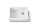 KOHLER K-6487-0 Whitehaven 29-3/4" Undermount Single-Bowl Farmhouse Kitchen Sink - White