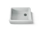 KOHLER K-6487-95 Whitehaven 29-3/4" Undermount Single-Bowl Farmhouse Kitchen Sink - Ice Grey
