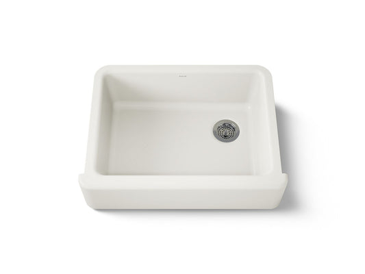 KOHLER K-6487-96 Whitehaven 29-3/4" undermount single-bowl farmhouse kitchen sink - Biscuit