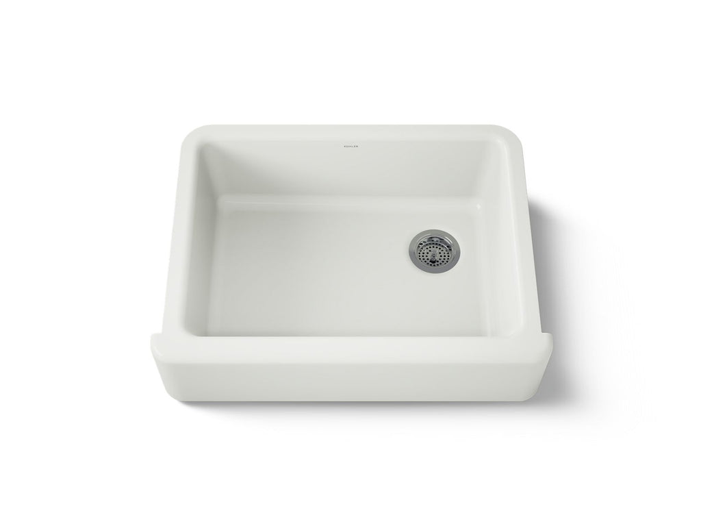 KOHLER K-6487-NY Whitehaven 29-3/4" Undermount Single-Bowl Farmhouse Kitchen Sink - Dune
