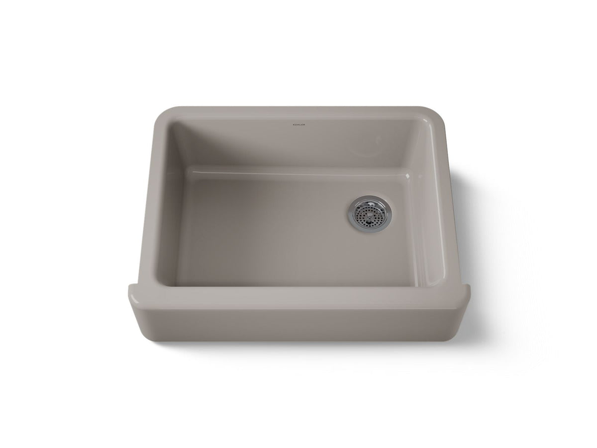 KOHLER K-6487-TRF Whitehaven 29-3/4" Undermount Single-Bowl Farmhouse Kitchen Sink - Truffle