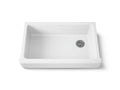 KOHLER K-6488-0 Whitehaven 35-1/2" Undermount Single-Bowl Farmhouse Kitchen Sink - White