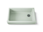 KOHLER K-6488-42 Whitehaven 35-1/2" Undermount Single-Bowl Farmhouse Kitchen Sink - Aspen Green