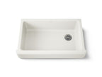 KOHLER K-6488-96 Whitehaven 35-1/2" Undermount Single-Bowl Farmhouse Kitchen Sink - Biscuit
