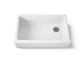 KOHLER K-6489-0 Whitehaven 35-3/4" Undermount Single-Bowl Farmhouse Kitchen Sink - White