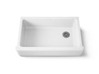 KOHLER K-6489-0 Whitehaven 35-3/4" Undermount Single-Bowl Farmhouse Kitchen Sink - White