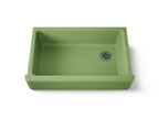 KOHLER K-6489-34 Whitehaven 35-3/4" Undermount Single-Bowl Farmhouse Kitchen Sink - Fresh Green