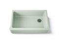 KOHLER K-6489-42 Whitehaven 35-3/4" Undermount Single-Bowl Farmhouse Kitchen Sink - Aspen Green