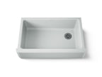 KOHLER K-6489-95 Whitehaven 35-3/4" Undermount Single-Bowl Farmhouse Kitchen Sink - Ice Grey