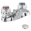 MOEN 64920 Chateau Two-Handle Centerset Bathroom Sink Faucet - Chrome