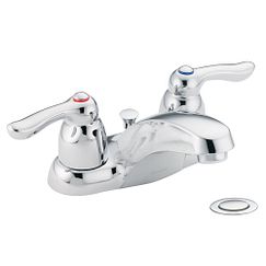 MOEN 64925 Chateau Two-Handle Centerset Bathroom Sink Faucet - Chrome