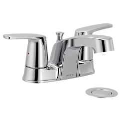 MOEN 6499575 Chateau Two-Handle Centerset Bathroom Sink Faucet - Chrome