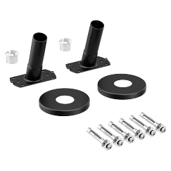 MOEN 65-F-BL Matte black flange - Matte Black