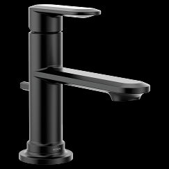 MOEN 6504BL Greenfield  One-Handle Bathroom Faucet In Matte Black