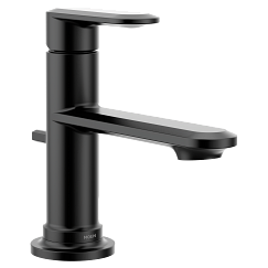 MOEN 6504BL Greenfield One-Handle Bathroom Sink Faucet - Matte Black