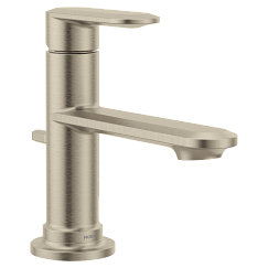 MOEN 6504BN Greenfield One-Handle Bathroom Sink Faucet - Brushed Nickel