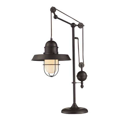 ELK SIGNATURE 65072-1 Farmhouse 32'' High 1-Light Desk Lamp - Oil Rubbed Bronze