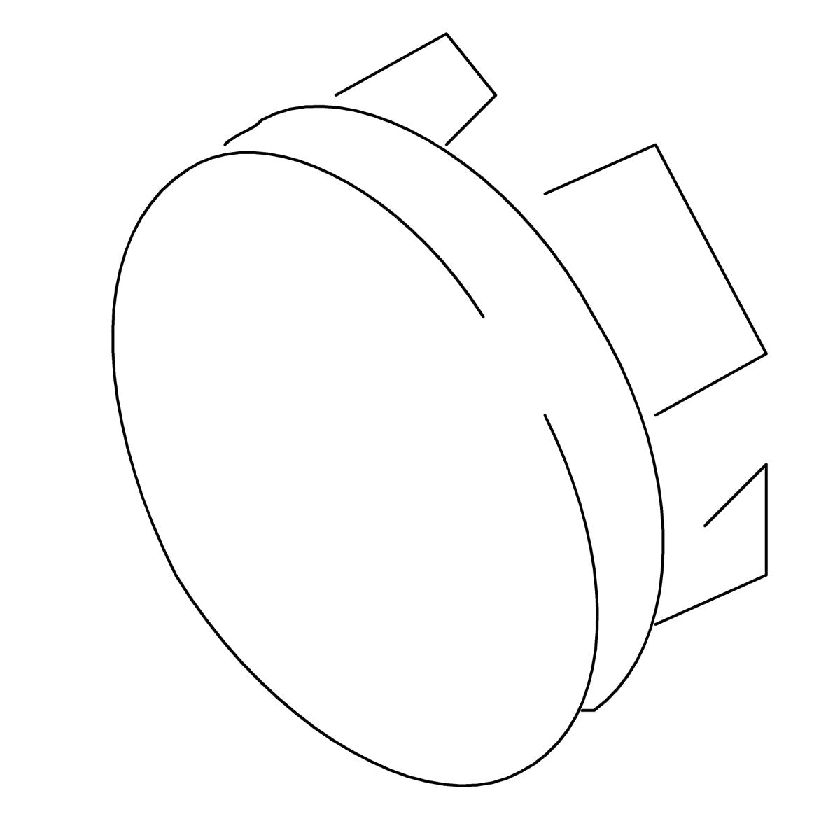 KOHLER Plug, Suction Cover - White, K-65226-0