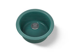 KOHLER K-6565-17 Porto Fino 18-1/2" Top-/Undermount Single-Bowl Bar Sink - Teal