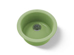 KOHLER K-6565-34 Porto Fino 18-1/2" Top-/Undermount Single-Bowl Bar Sink - Fresh Green