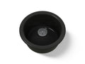 KOHLER K-6565-7 Porto Fino 18-1/2" Top-/Undermount Single-Bowl Bar Sink - Black Black