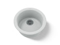 KOHLER K-6565-95 Porto Fino 18-1/2" Top-/Undermount Single-Bowl Bar Sink - Ice Grey