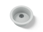 KOHLER K-6565-95 Porto Fino 18-1/2" Top-/Undermount Single-Bowl Bar Sink - Ice Grey