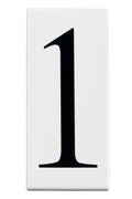 KICHLER 4301 Address Light Number 1 Panel White
