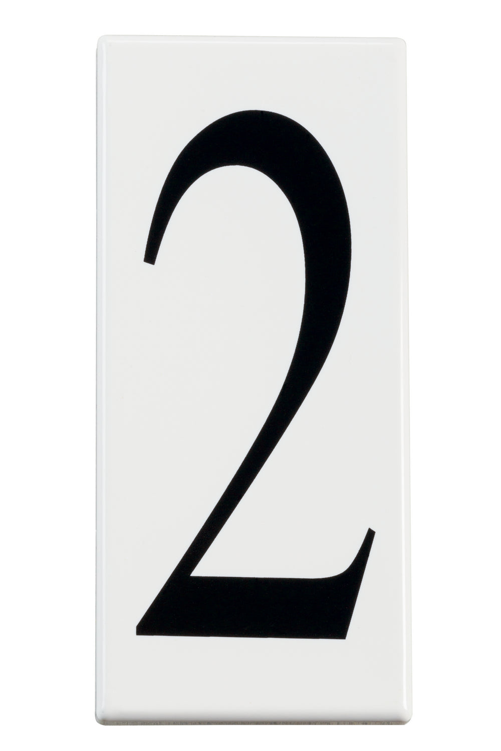 KICHLER 4302 Address Light Number 2 Panel White