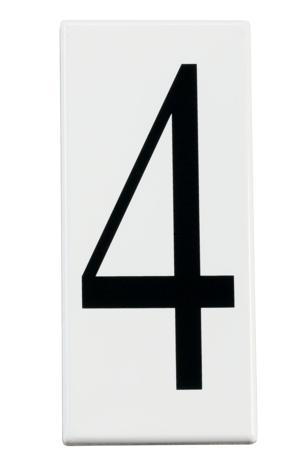 KICHLER 4304 Address Light Number 4 Panel White