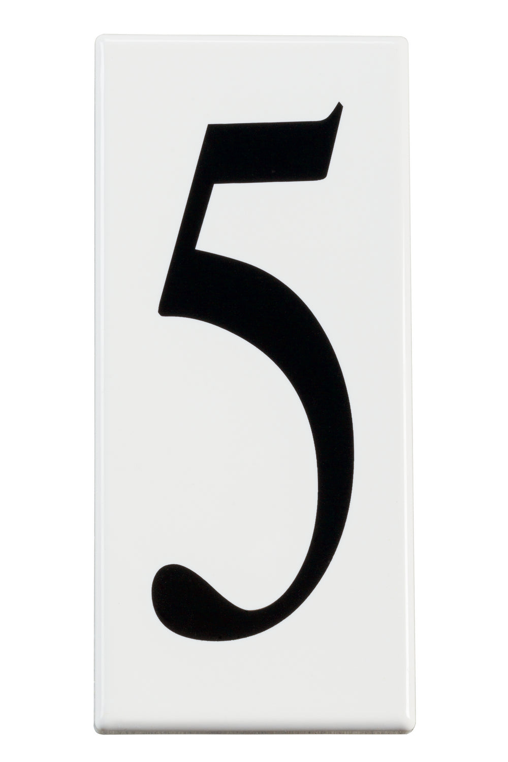 KICHLER 4305 Address Light Number 5 Panel White