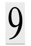 KICHLER 4309 Address Light Number 9 Panel White