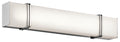 KICHLER 45839CHLED Impello 30.25" Led Linear Vanity Light With Satin Etched White Glass, Chrome