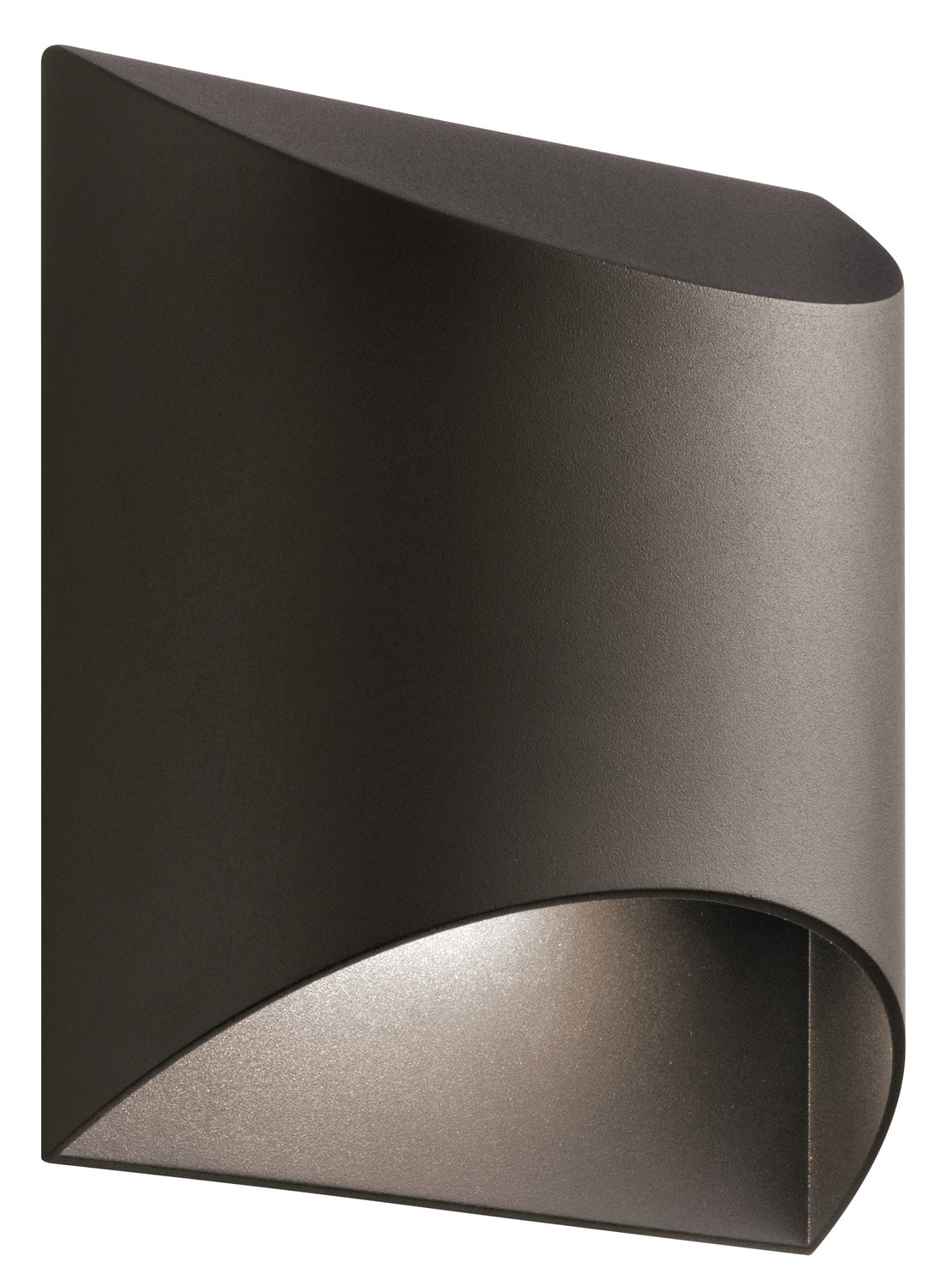 KICHLER 49278AZTLED Wesley 7.5" Led Outdoor 1 Light Wall Light In Textured Architectural Bronze