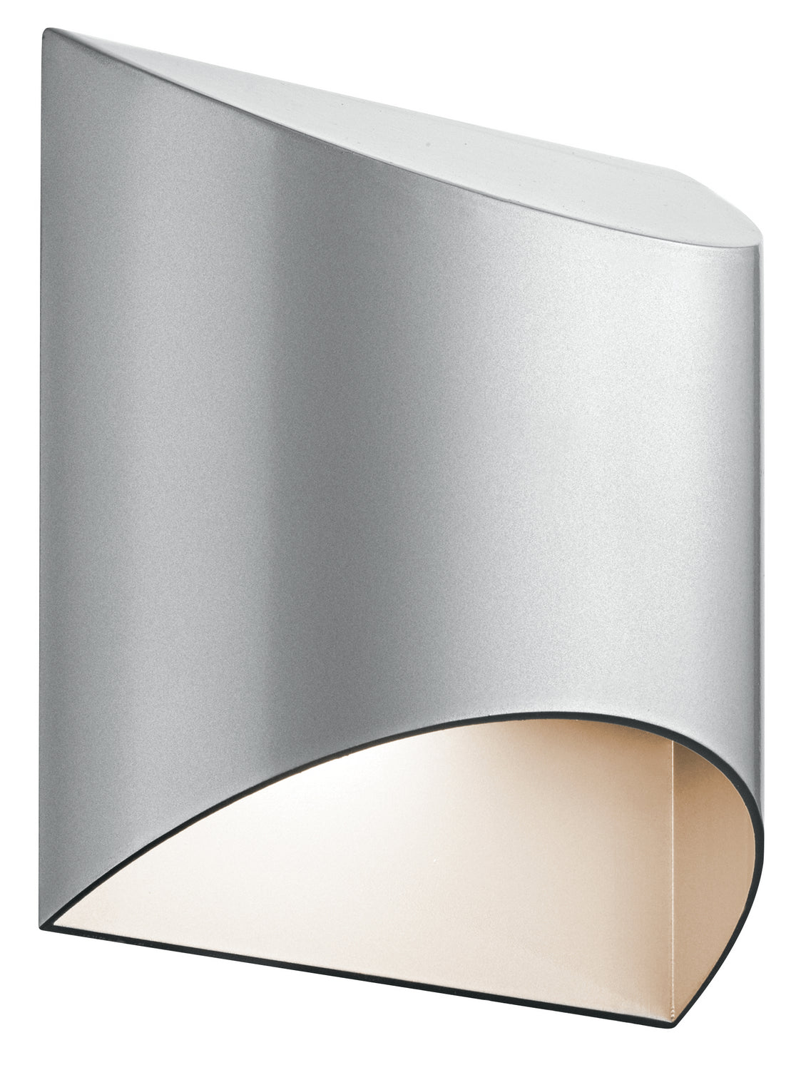 KICHLER 49278PLLED Wesley 7.5" Led Outdoor 1 Light Wall Light In Platinum