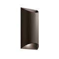 KICHLER 49279AZTLED Wesley 14" Led Outdoor 2 Light Wall Light In Textured Architectural Bronze