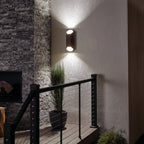 KICHLER 49608AZTLED Estella 16.5" Led Wall Light Textured Architectural Bronze