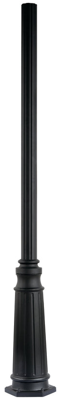 KICHLER 9523BKT 4" X 96" Cast Aluminum Post Textured Black