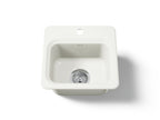 KOHLER K-6579-1-96 Northland 15" Top-Mount Single-Bowl Bar Sink - Biscuit