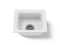 KOHLER K-6589-U-0 Northland 15" Undermount Single-Bowl Bar Sink - White